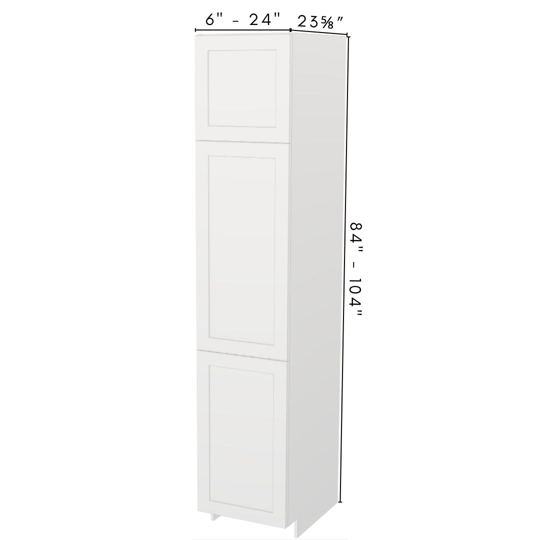Tower Cabinet, 3 Single Door Sections - Image 3